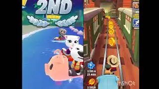 Subway Surfers New Vs Talking Tom Jetski Race