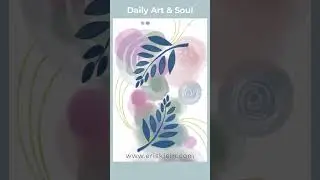 Earth Song in Spring | Watercolor Abstract created in Procreate