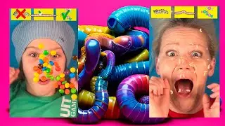 The best challenges with friends #crazy #YaVolk #familychannel