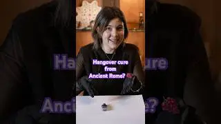 Hangover cure from Ancient Rome? 🥴🍇 #amethyst #hangovercure #crystals