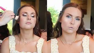 DOING MY BEST FRIENDS WEDDING MAKEUP