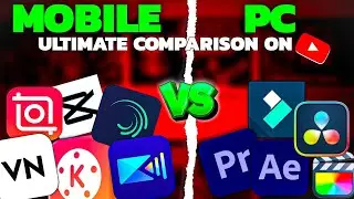 Mobile Editing vs PC Editing 🎬🔥 / Which is the best editing Software In 2025 🤯