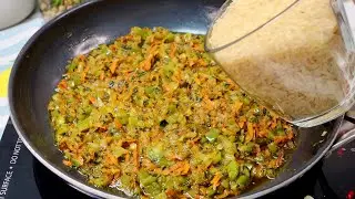 The Best🔝😋 Rice Recipe I've Ever Cooked‼️Perfect Idea👌for an Easy, Quick and Delicious Dinner