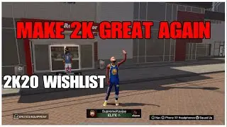 2K20!! THIS WILL BE MY BUILD FOR 2K20 MOST OP BUILD