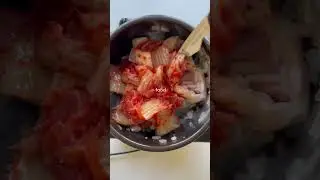 Kimchi Stew🫶 #weightlossrecipe