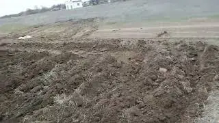 Пахота под лён! Как побороть пырей!? Перешел на тёмную сторону!))