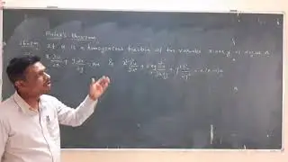 Partial derivative( Proof of Euler's theorem)