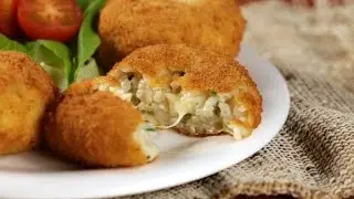 Cómo hacer Croquetas de Arroz con Queso | Recetas Rápidas