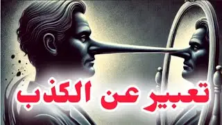تعبير عن الكذب بالعناصر(مقدمة_عرض_خاتمة)