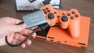 Liguei PLAYSTATION 2 NO HDMI Na TV 4K Fiquei Impressionado