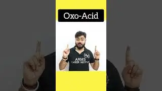 What Is Oxo-Acid | Oxo-Acid | Class 12th | Rajeev Sir |ARMS Career Institute #shorts
