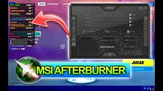 Como MONITORIZAR tus FPS,GPU,TEMPERATURA y configurar MSI AFTERBURNER en 2021 TUTORIAL