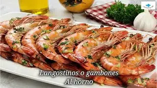 ⭐️ Aperitivo de LANGOSTINOS. ¡Si los horneas te gustarán más! La receta rápida.