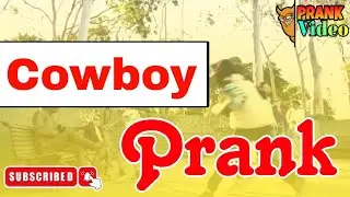 Best Cowboy Prank. Comyde Fun.Best Statue Prank. #Cowboy_prank #Best_Prank #prank @prankvideo1100