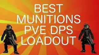 DCUO - BEST MUNITIONS PVE DPS LOADOUT!