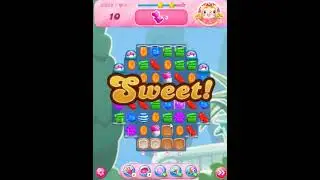 Candy Crush Saga Level 3968 Get Sugar Stars, 23 Moves Completed