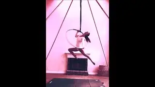 Aerial Hoop: Intermediate Routine, 2nd Place