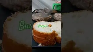 add a couple of burgers 🍔 to the grill #hamburger