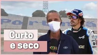 FERNANDO ALONSO É CURTO E SECO COM MARIANA BECKER EM PORTUGAL