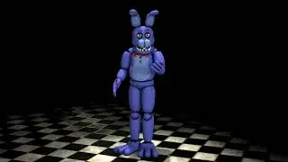 (FNAF)Un withered bonnie, model test