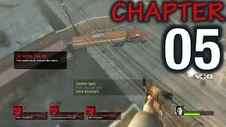 Left 4 Dead 2 Chapter 5: Spitter Launching Shenanigans