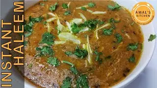 Instant Chicken Haleem Recipe | Amal's Kitchen