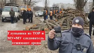 Глупый ТОРовец или как следователь решил нагадить водителю за высыпанные дрова
