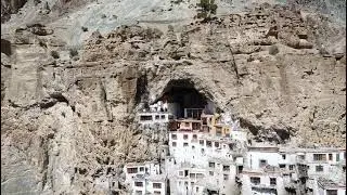 Phuktal Gompa | Phugtal Monastery Drone Shot | Zanskar Valley 2021