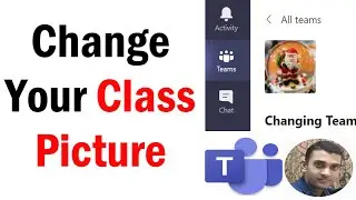 How To Change Team Picture In Microsoft Teams | How to Change  Picture in Microsoft Teams