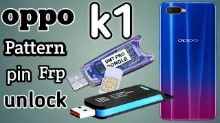 Oppo K1 pattern pin unlock by umt