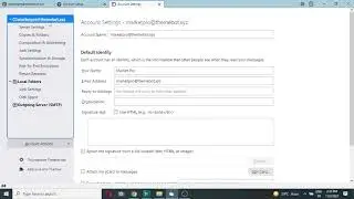 How to Remove an Email Account in Mozilla Thunderbird