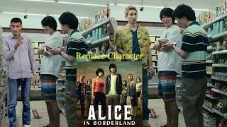 Alice in Borderland replace character | Alice in borderland spoof video | 