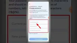 Instagram का password change कैसे करें 2024 | how to change instagram password ||
