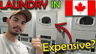 How to do laundry in Canada Price for Washing Clothes in 2024 | Coin Laundry in just $3