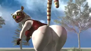 Gon the Dinosaur : Eye Queen Farts!