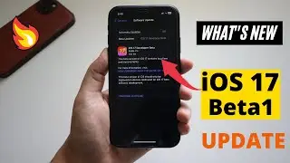 iOS 17 Beta 1 Update on iPhone XR !