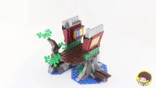 （lego）enlighten 1309 Magician cabin Stop Motion Review
