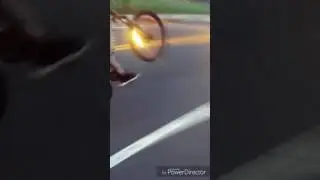 DC BikeLife Ant on a pedal bike (Q Da Fool - Heavy)