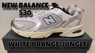 NEW BALANCE 530 WHITE ORANGE JUNGLE
