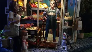 DIY Dollhouse Dioramas: Carl's Fruit Shop
