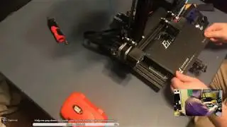 Ender 3 bed wheel replacement live stream