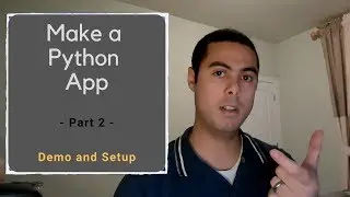 Make a python GUI or app - Dash Plotly tutorial - [Part 2] - Demo and Setup