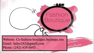 C's Fashion Boutique Promo