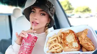 RAISING CANE'S CHICKEN MUKBANG!