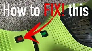 How to fix Hoverboard Red light flashing, Beeping Sound