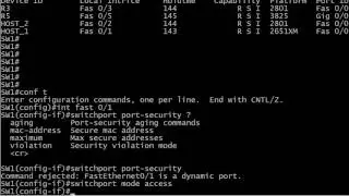 175 Intro And Port Security Basics