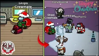 MERRY CHRISTMAS - AMONG US - FUNNY MOMENTS AND GAMEPLAY (among us mod)
