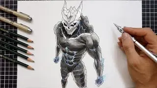 How To Draw Kaiju No. 8 | Easy Anime Drawing (step by step)