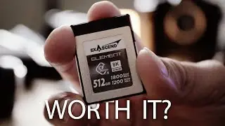 Exascend 512GB CFexpress TYPE B Card - Affordable but is it Worth it?