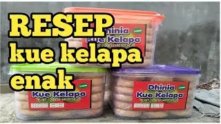 DINIA kue kelapa hadir lagi...#kue kelapa# gurih dan enak.